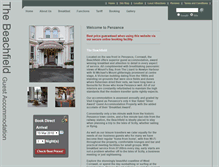 Tablet Screenshot of beachfield.co.uk